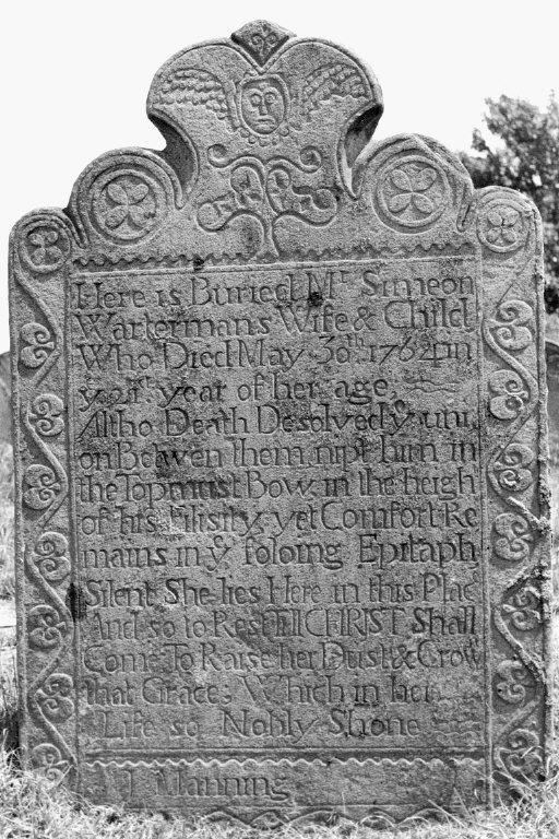 Warterman, Simeon's Wife; Warterman, Simeon's Child