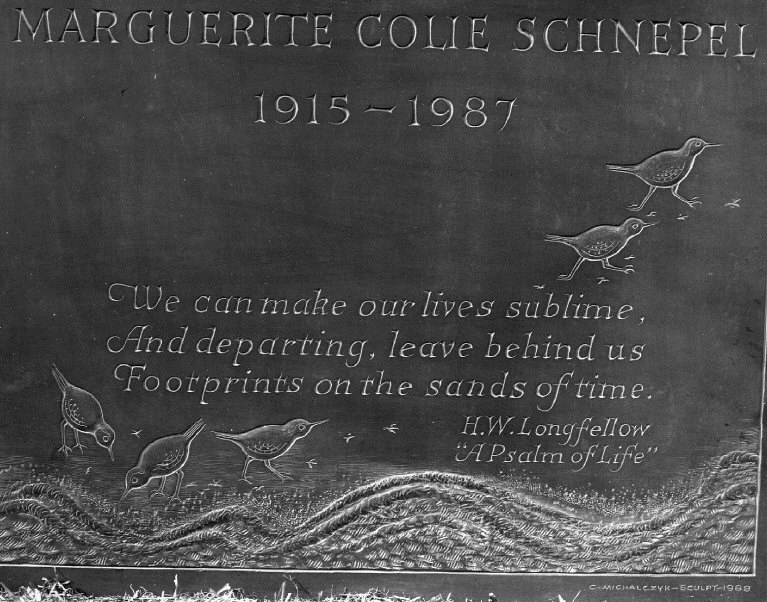 Schnepel, Marguerite Colie