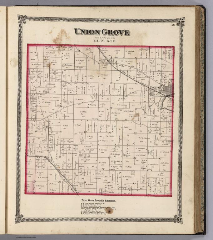 Union Grove, Whiteside County, Illinois.