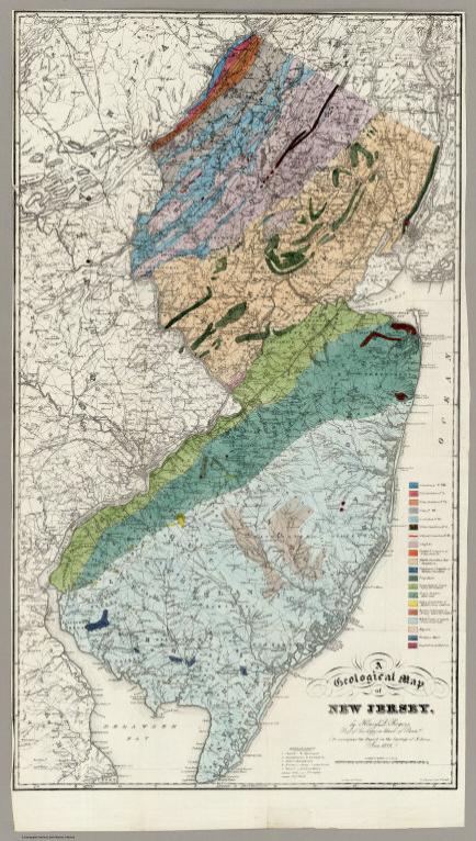 Geological Map of New Jersey