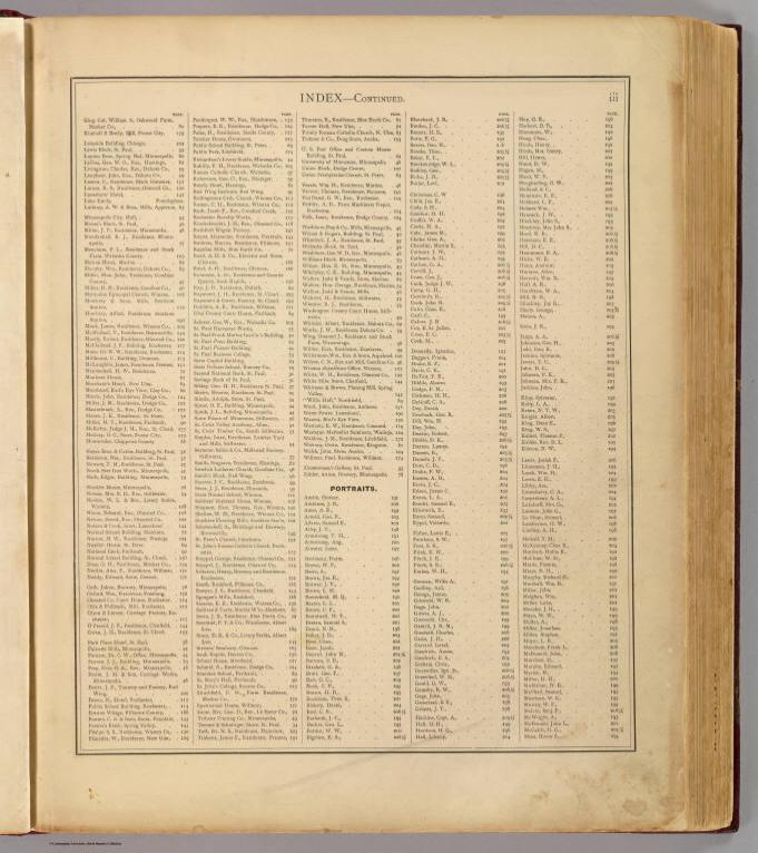 Index: Minnesota illustrated historical atlas.