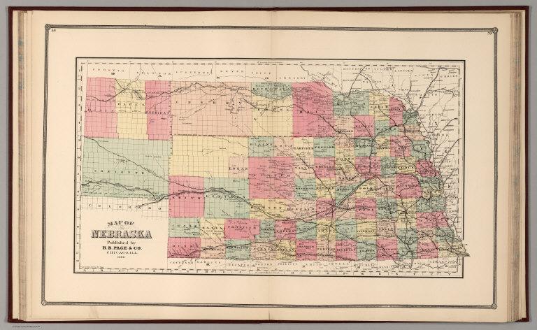 Nebraska, Published by H.R. Page & Co., Chicago, Ill., 1886.
