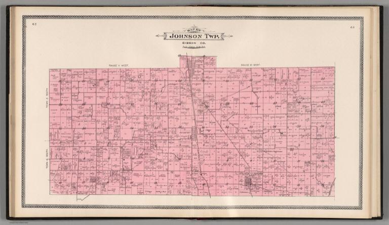 Johnson Township, Gibson County, Indiana.