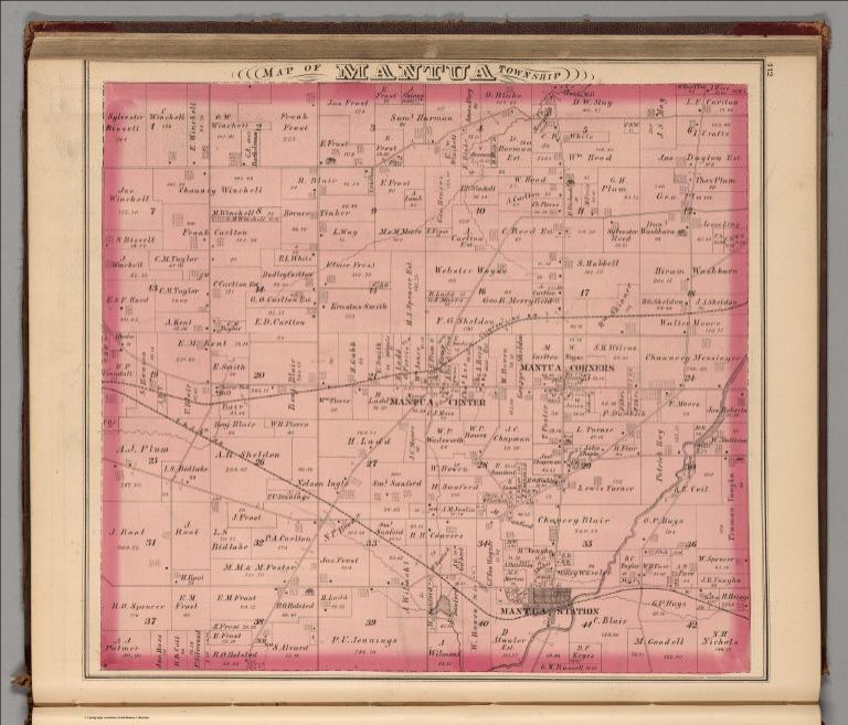 Mantua Township, Portage County, Ohio.