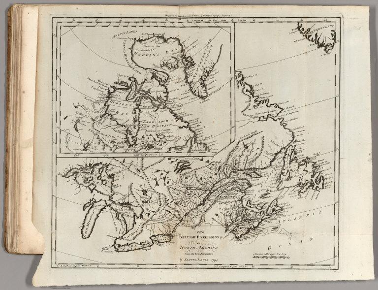 British Possessions in North America.