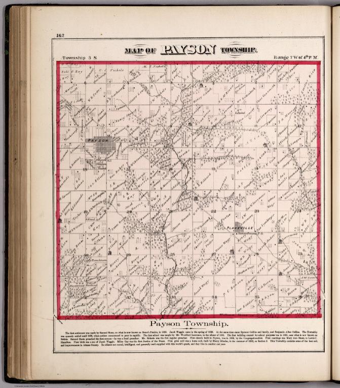 Payson Township, Adams County, Illinois.