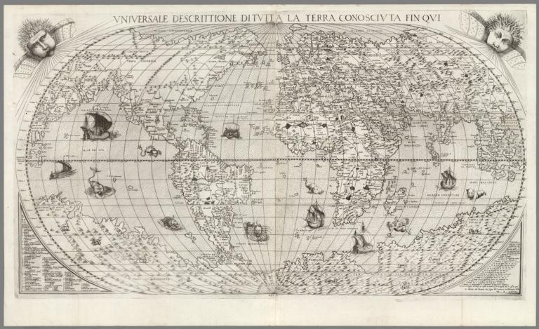 Universale Descrittione Di Tutta la Terra Conosciuta Fin Qui