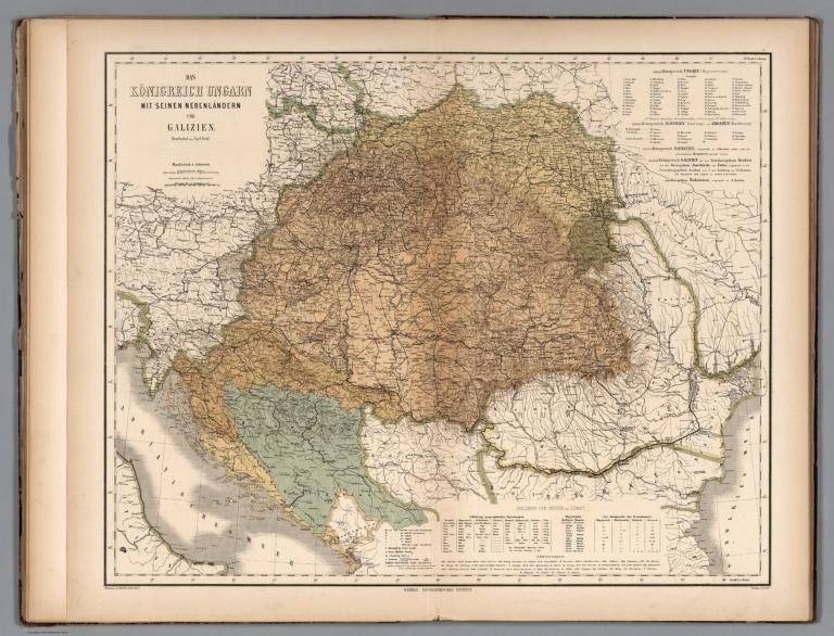 Kingdom of Hungary, adjacent Countries and Galicia.