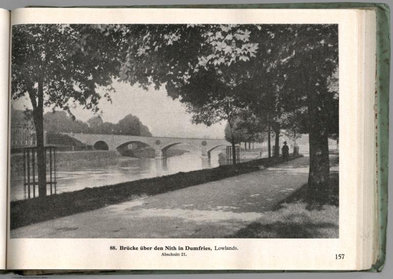 View: 88. Brucke uber den Nith in Dumfries.