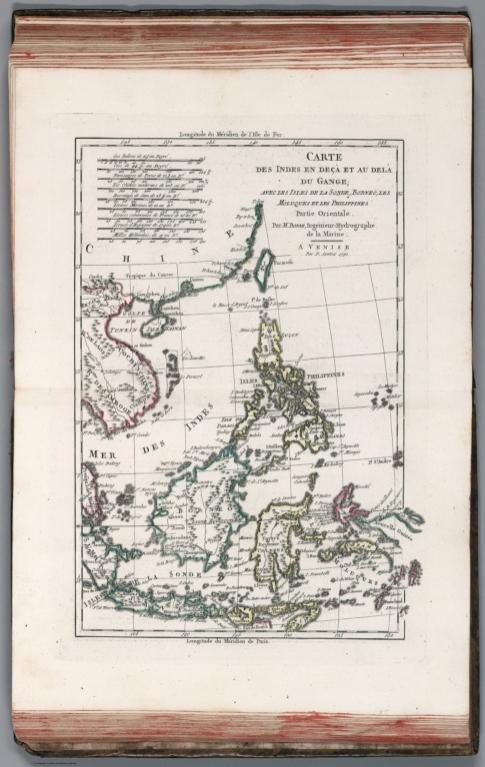 Carte des Indes en Deca et au Dela du Gange ... partie Orientale