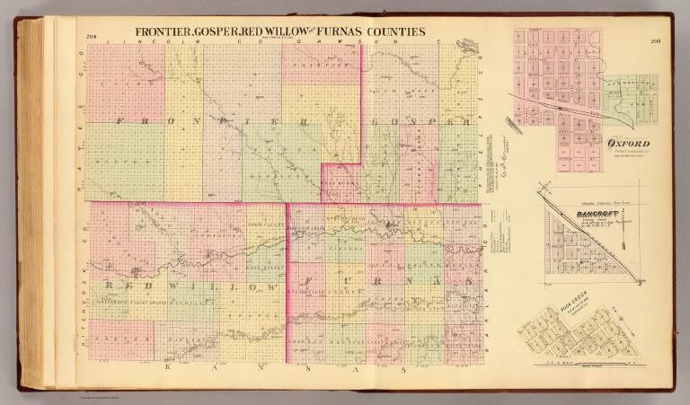 Frontier, Gosper, Red Willow, Furnas Cos.