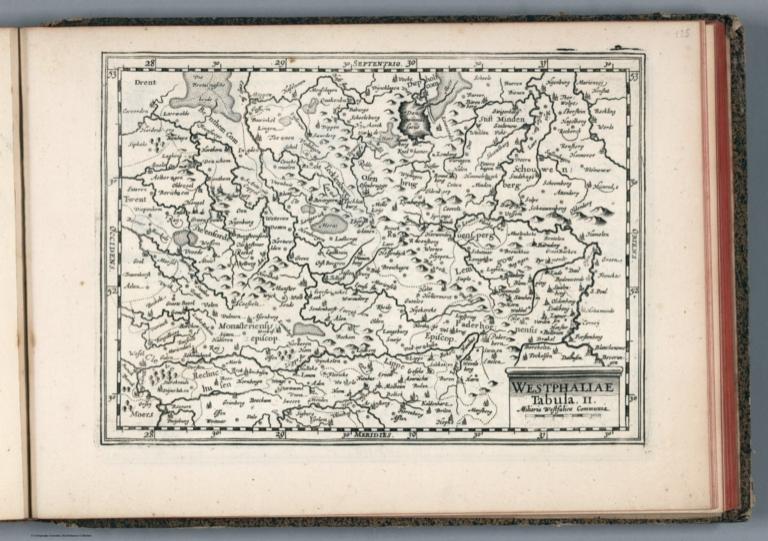 Westphaliae tabula II