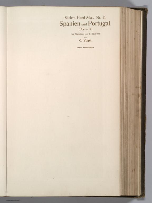 Text: Nr. 31. Spanien und Portugal. ... von C. Vogel.