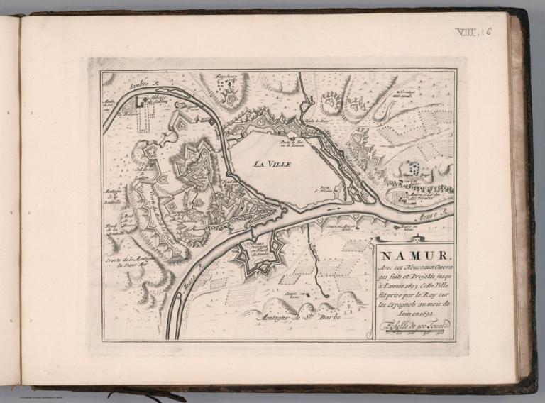 Namur avec ses nouveaux ouvrages