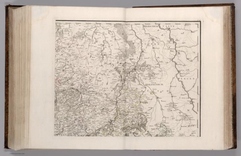 81. Neueste Generalkarte von den saemtlichen Estreichischen Niederlanden (northeastern sheet).