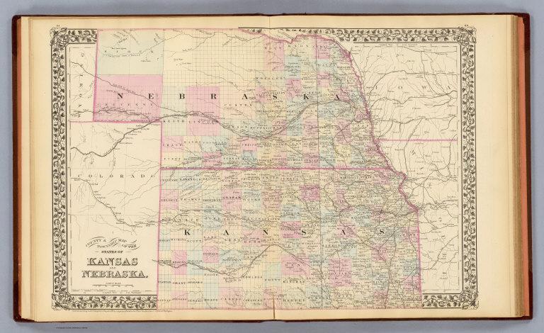 Kansas, Nebraska.