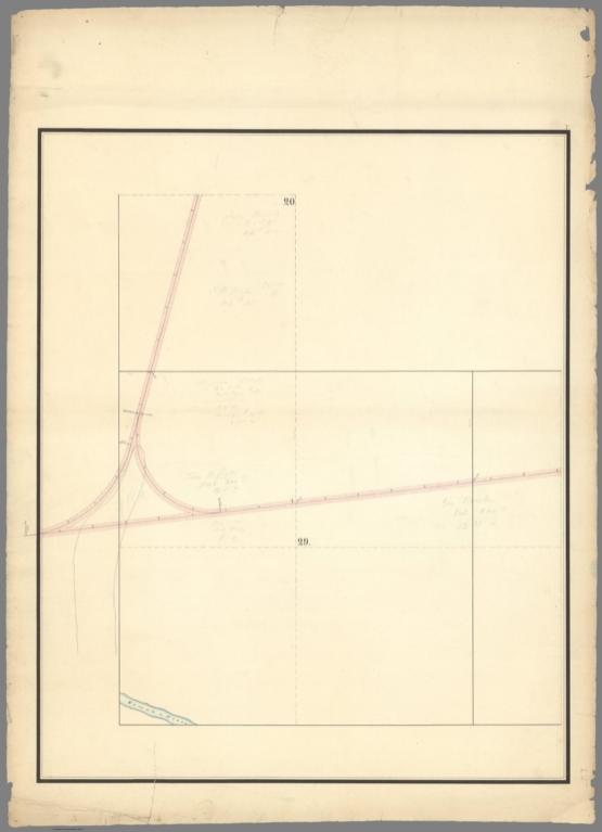 27. A. & N. R.R. (Plans for route of Atchison and Nebraska Railroad)