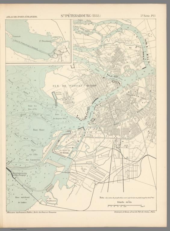 St. Pétersbourg. (1888).