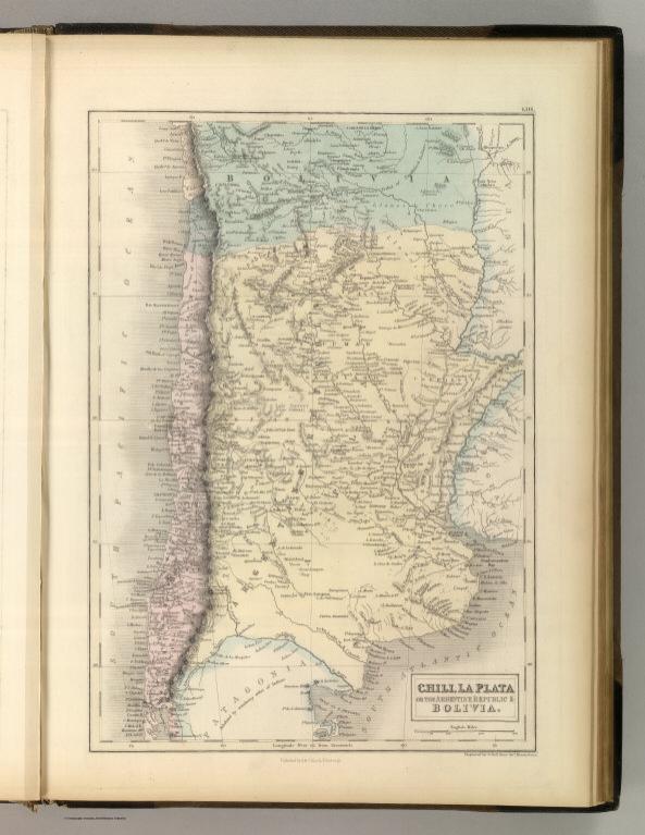 Chili, La Plata or the Argentine Republic & Bolivia.