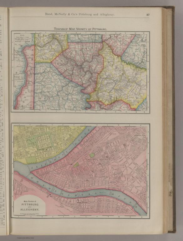 Pittsburg and Allegheny.