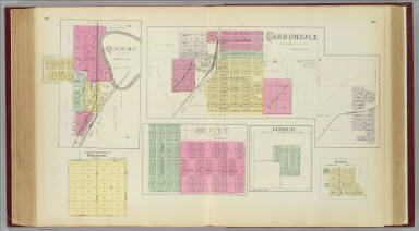 Carbondale, Quenemo, Sheldon's Addtn. to Burlingame, Olivet, Lithium, Ionia.