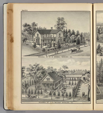 Woodland residences.