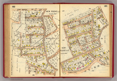 182-183 New Rochelle. / (G.W. Bromley & Co.) / 1914