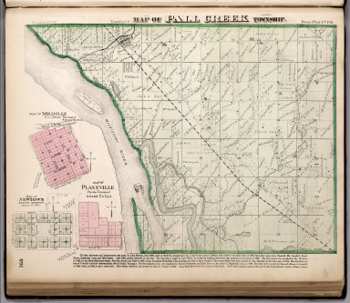 Fall Creek Township, Adams County, Illinois. Millville. Newtown. Planeville.