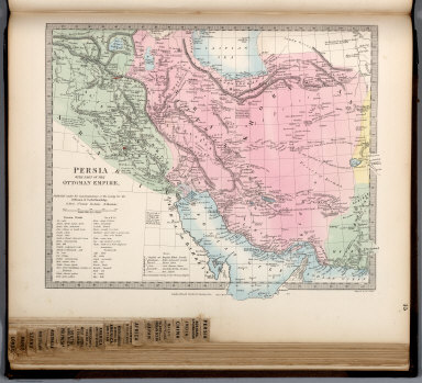 Persia with Part of the Ottoman Empire.