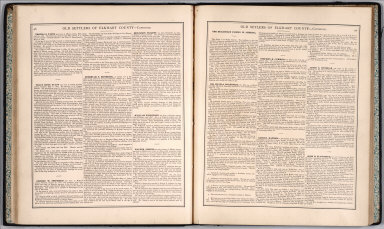 Text: Old (Early) Settlers of Elkhart County, Indiana - Continued.