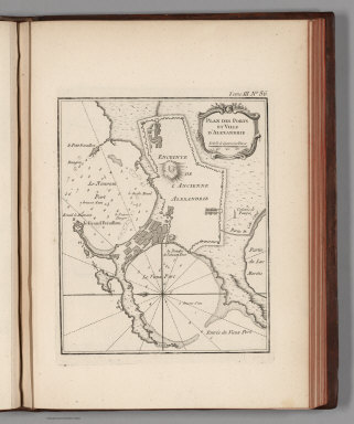 Plan des Ports et Ville d'Alexandrie
