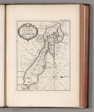 Carte de I'isle de Re.