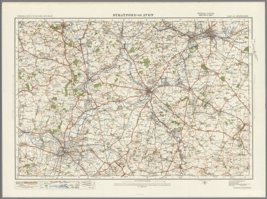 Sheet 82. Stratford on Avon.