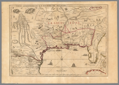 Partie meridionale de la Riviere de Missisipi.