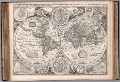 New and Accurat Map of the World. - David Rumsey Historical Map