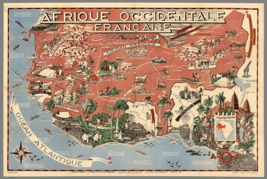 Afrique Occidentale Francaise. (French West Africa.) - David