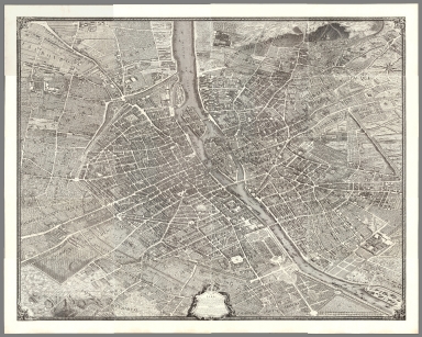 Composite: Paris. Plan de Turgot - David Rumsey Historical Map