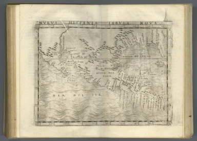 Nueva Hispania tabula nova