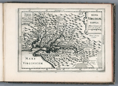 Nova Virginiae tabula