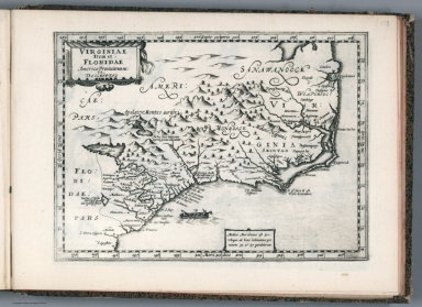Virginiae item et Floridae Americae Provinciarum, nova descriptio