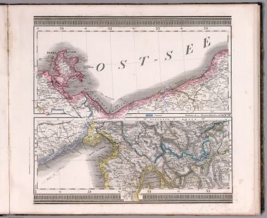 IVa/b. Stielers Karte v. Deutschland in 25 Blatt (continued