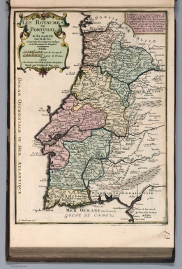 Les Royaumes de Portugal et d'Algarve.