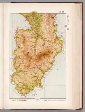 88 Izu peninsula, Japan - David Rumsey Historical Map Collection
