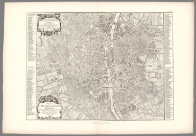 Pl. XXIII. Paris en 1713. - David Rumsey Historical Map Collection