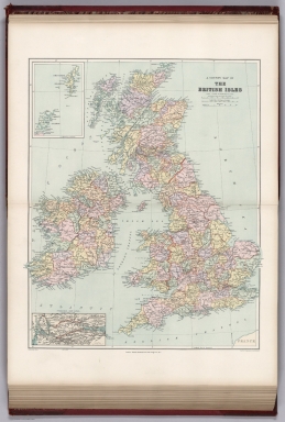County Map of the British Isles. - David Rumsey Historical Map