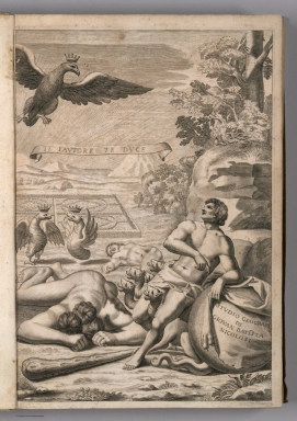 Frontispiece: Dell'Hercole E Studio Geografico. Tomo Primo.