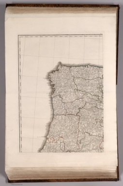 41. Neueste Generalkarte von Portugal und Spanien (northwestern sheet).