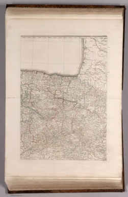 41A. Neueste Generalkarte von Portugal und Spanien (north central sheet).
