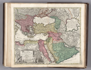 Imperium Turcicum in Europa, Asia et Africa.