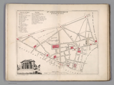 Paris I Er. Arrondissement : Quartier du Roule. No.1